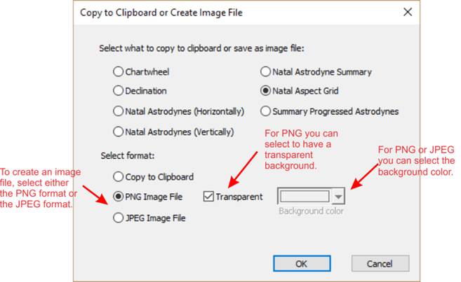 Export to JPG/PNG dialog